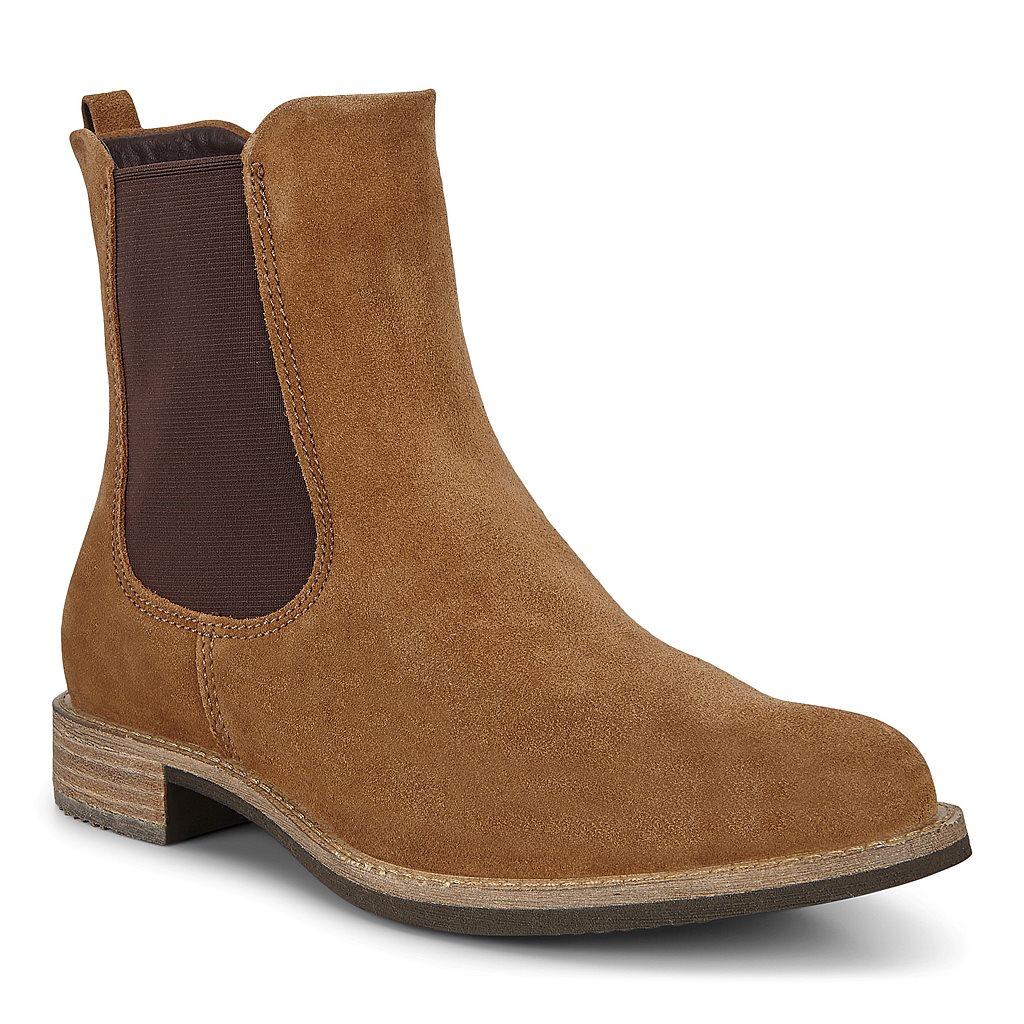 Chelsea Boots Ecco Sartorelle 25 Femme Marron 2859-PMKFW